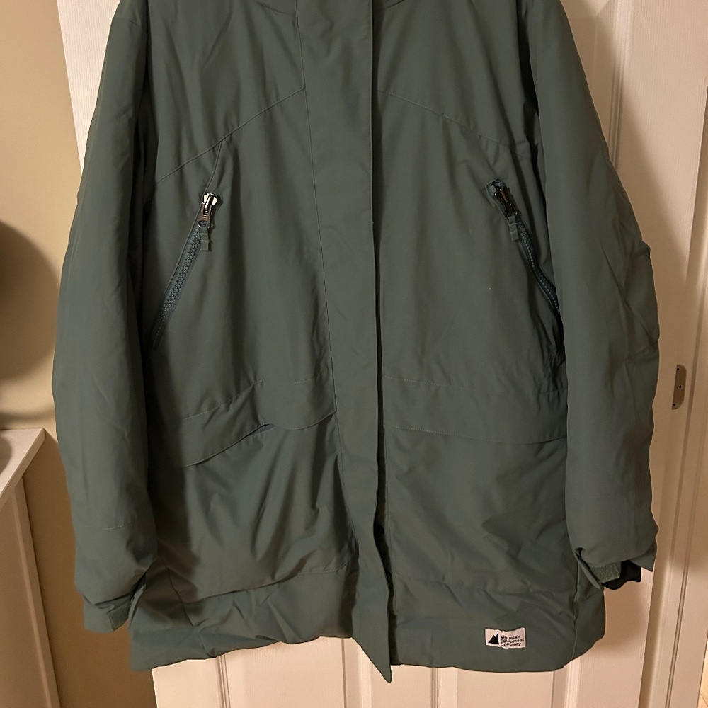 MEC guides down parka